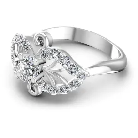 0.60 CT Round Cut Diamonds - Fashion Ring