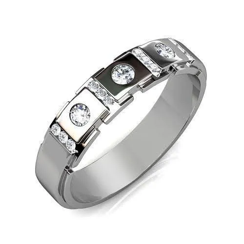 1.40 CT Round Cut Diamonds - Mens Wedding Band