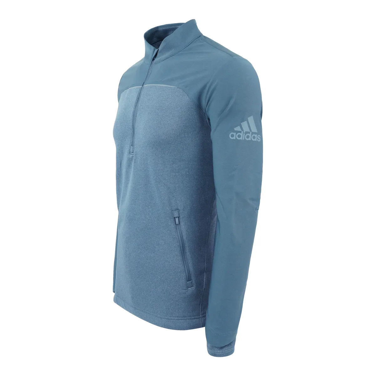 adidas Men's Go-To Adapt 1/4 Zip Pullover Tech Ink/Spirit S