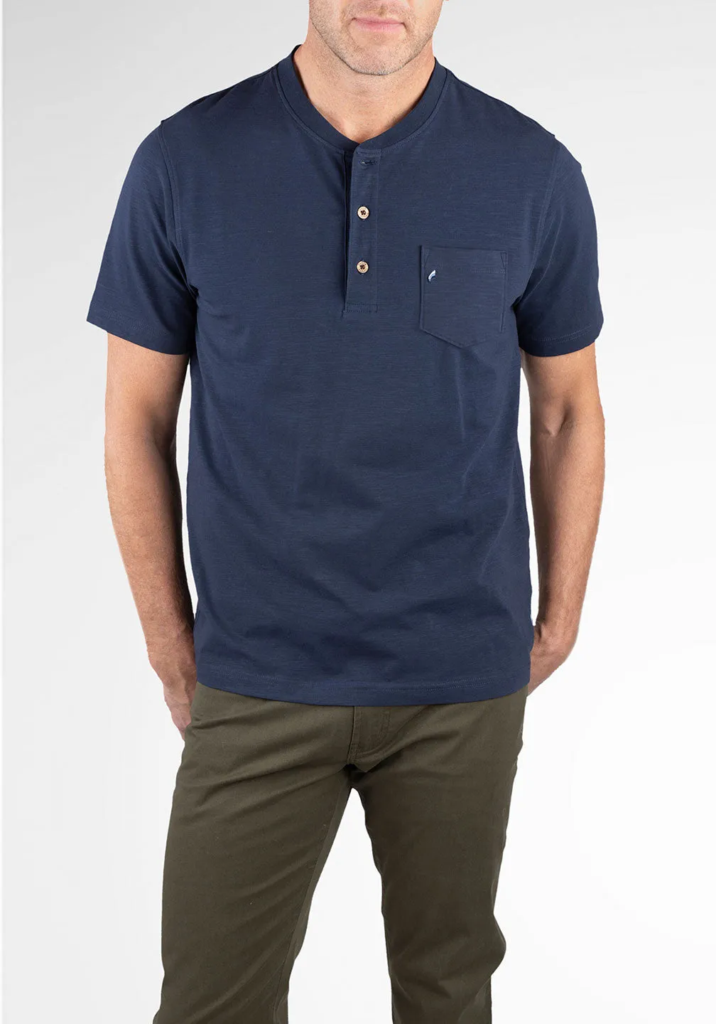 Airotec® Jersey Short Sleeve Henley