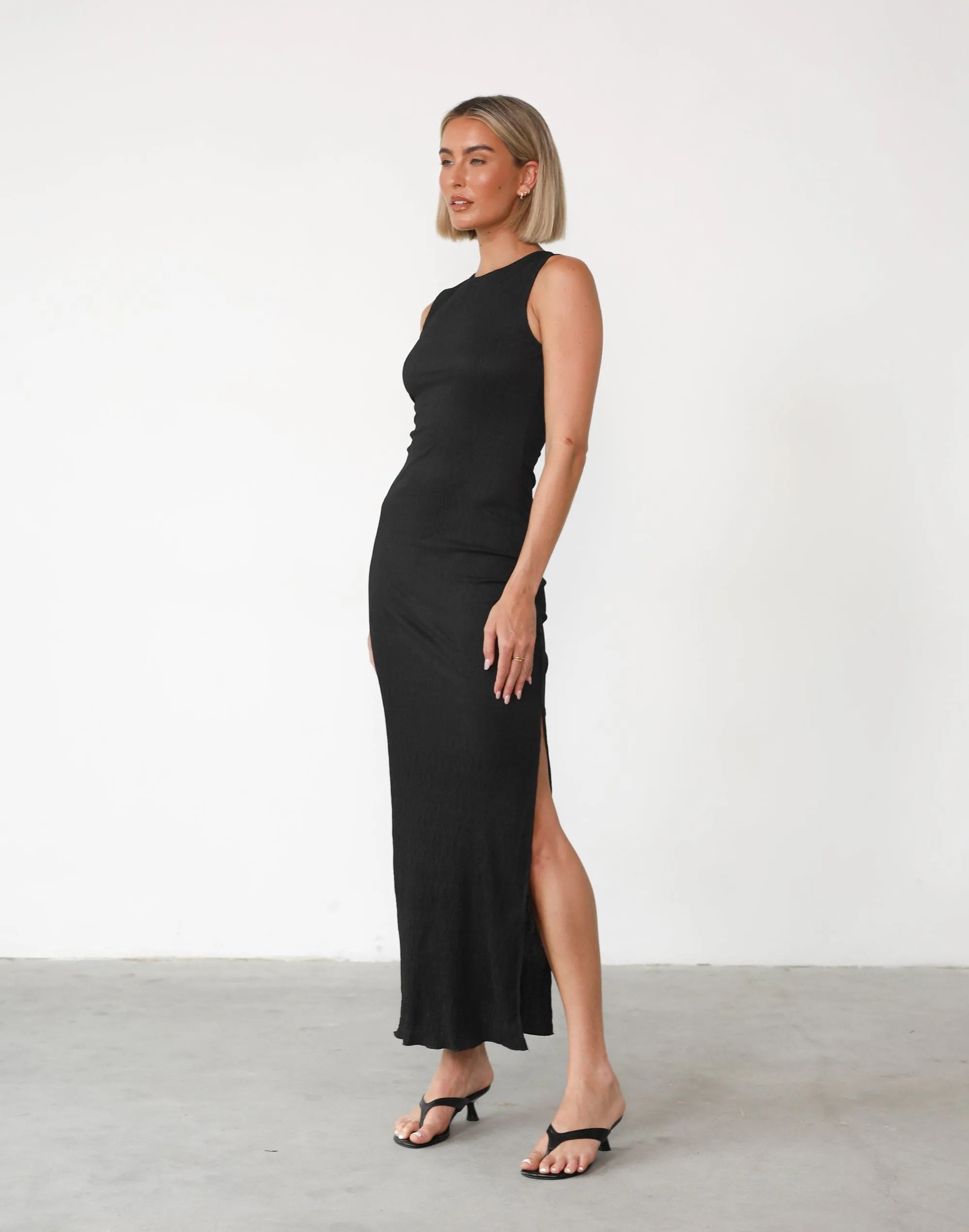 As It Was Maxi Dress (Black)