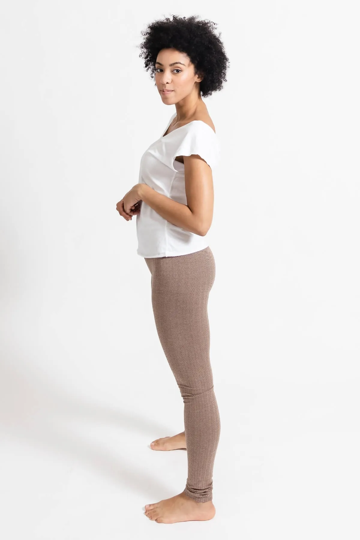 Asana Leggings - Coffee