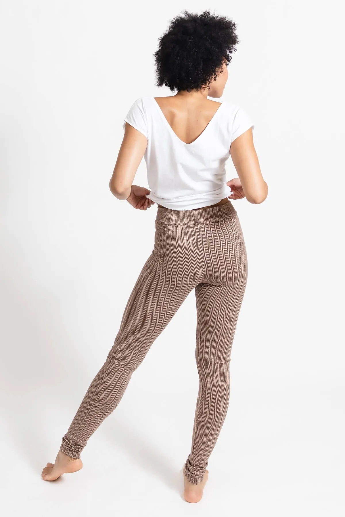 Asana Leggings - Coffee