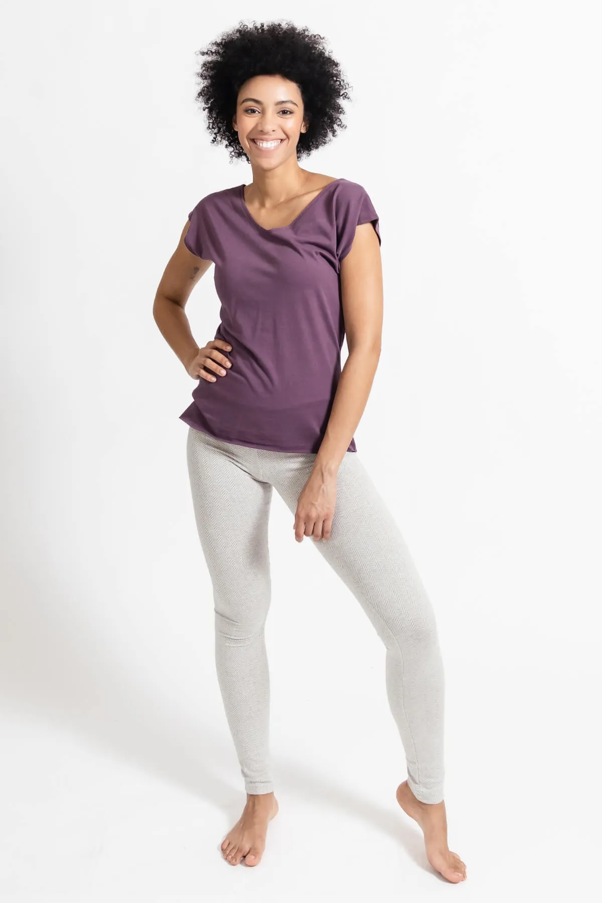 Asana Leggings - Oatmeal