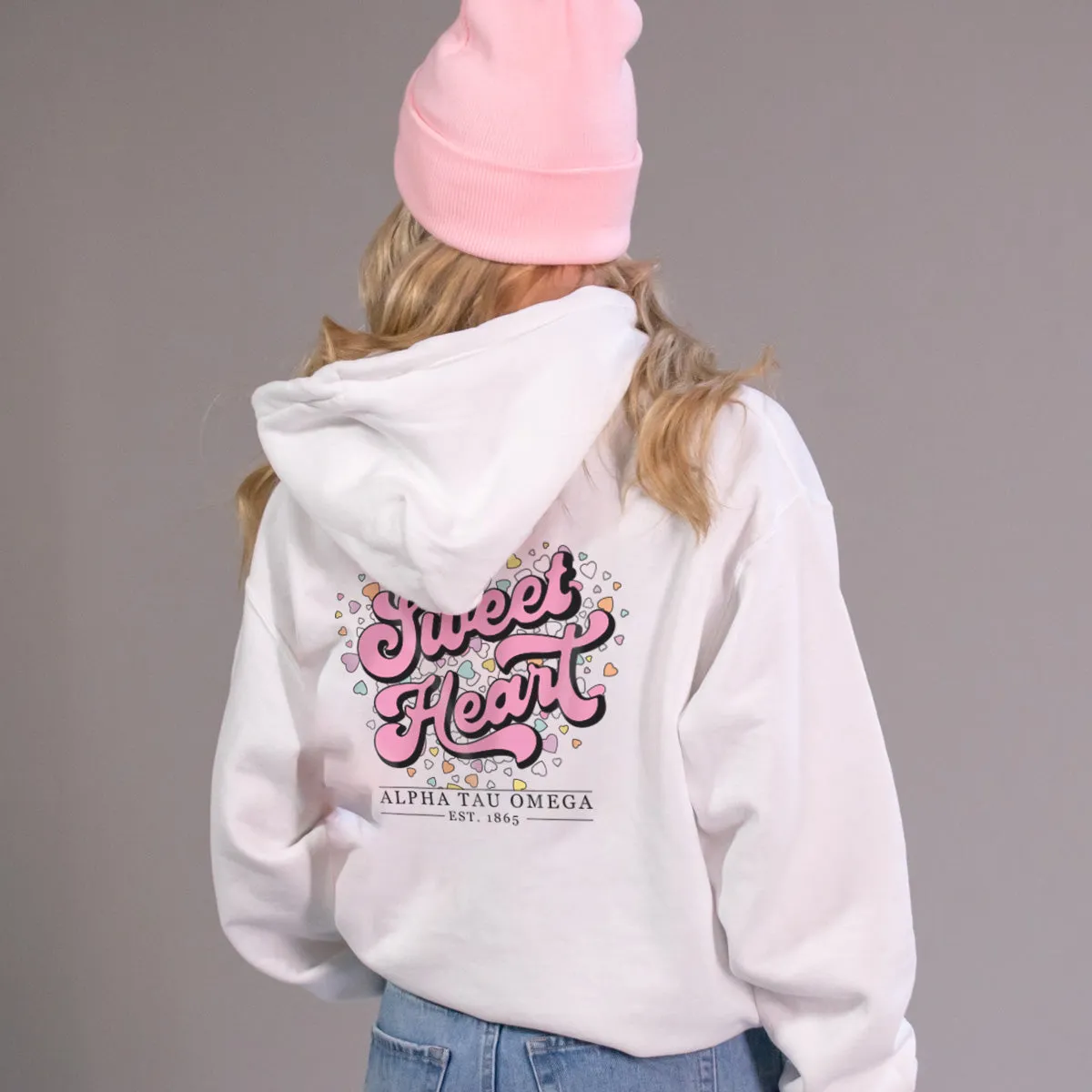 ATO White Sweetheart Hoodie