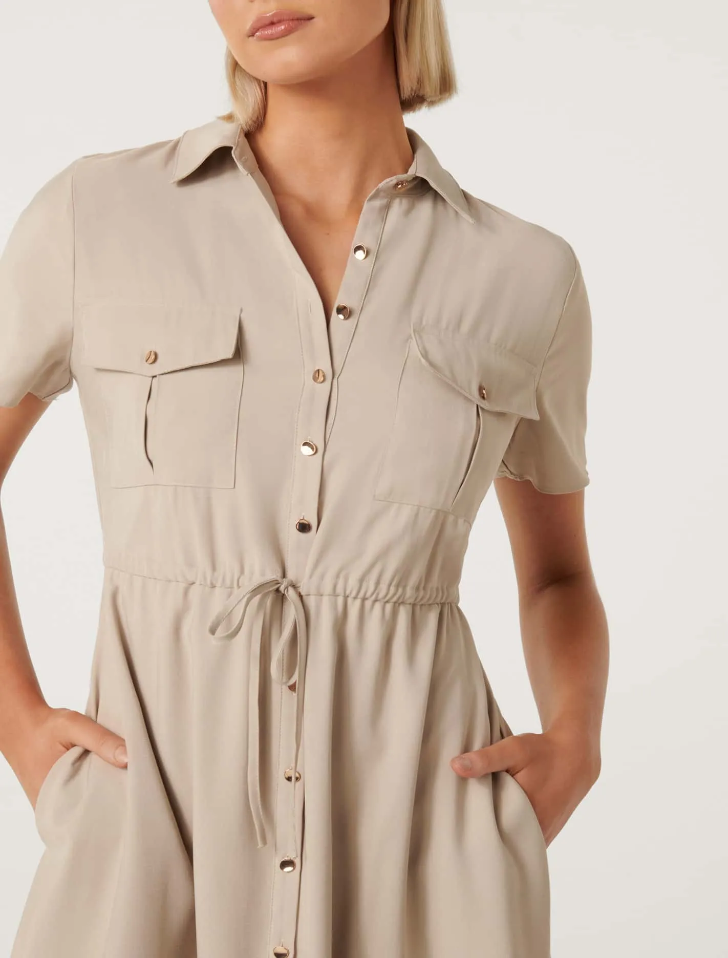 Avana Midi Shirt Dress