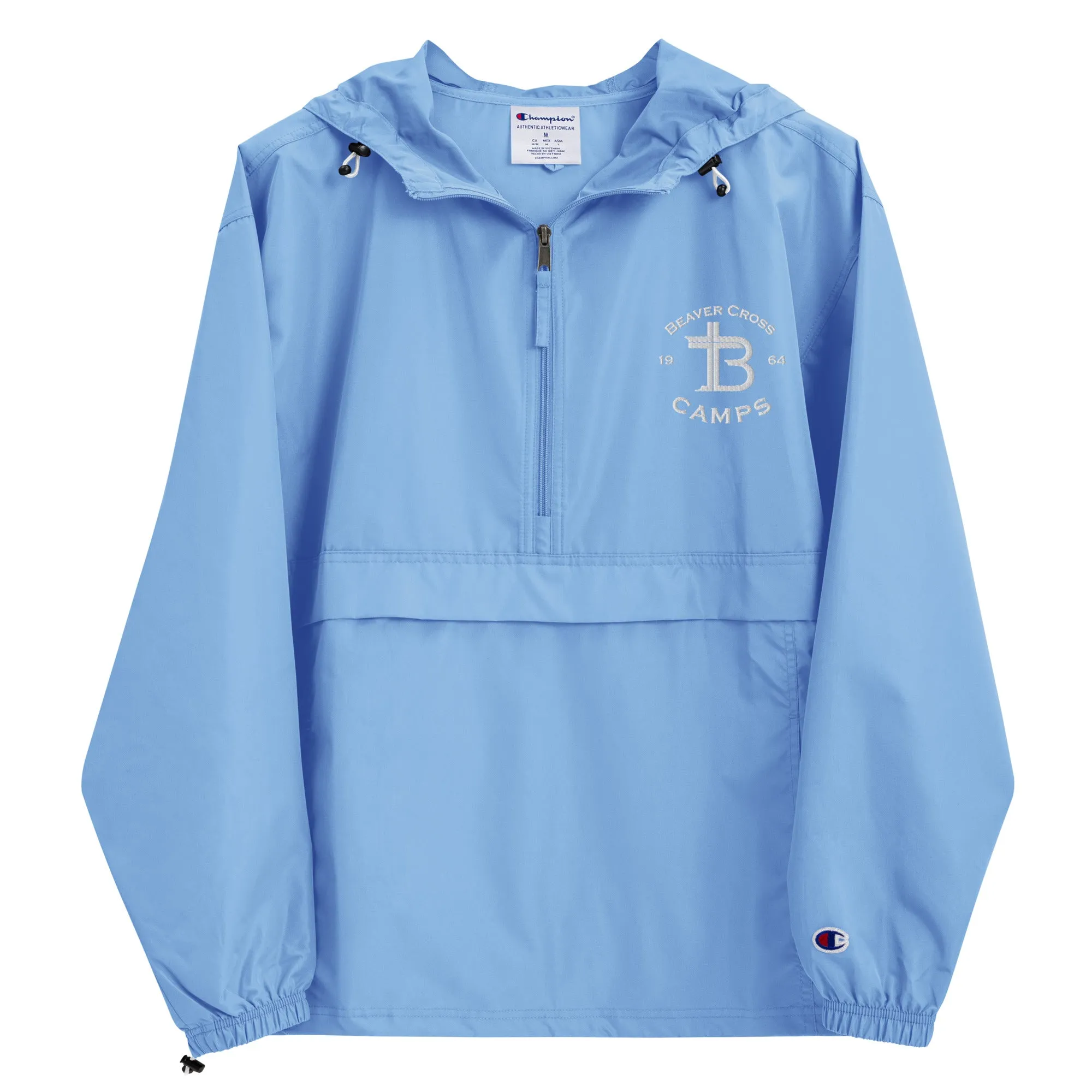 Beaver Cross Embroidered Champion Packable Jacket