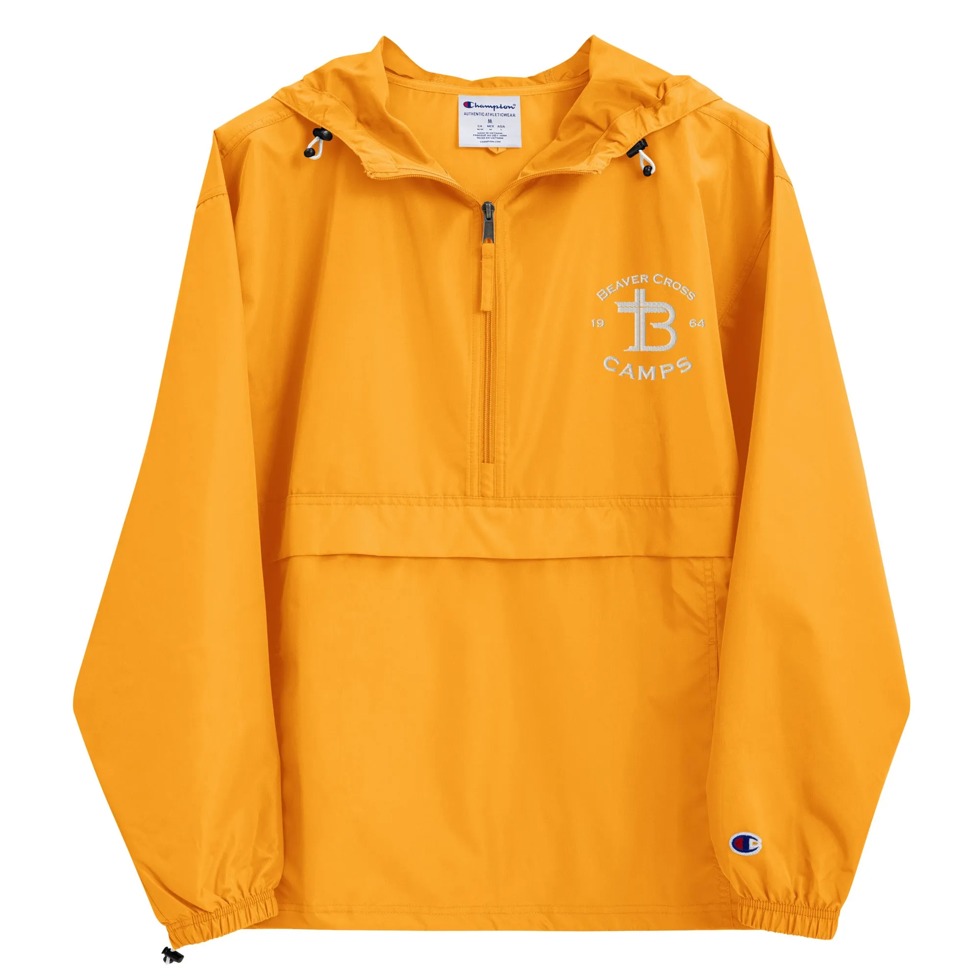 Beaver Cross Embroidered Champion Packable Jacket