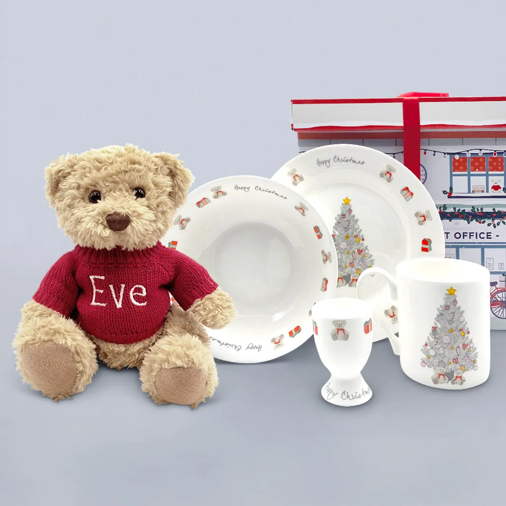 Bertie Bear's Christmas Morning Breakfast Set