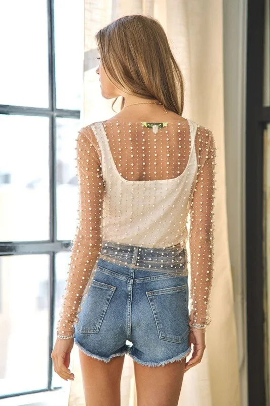 Betty Mesh Top