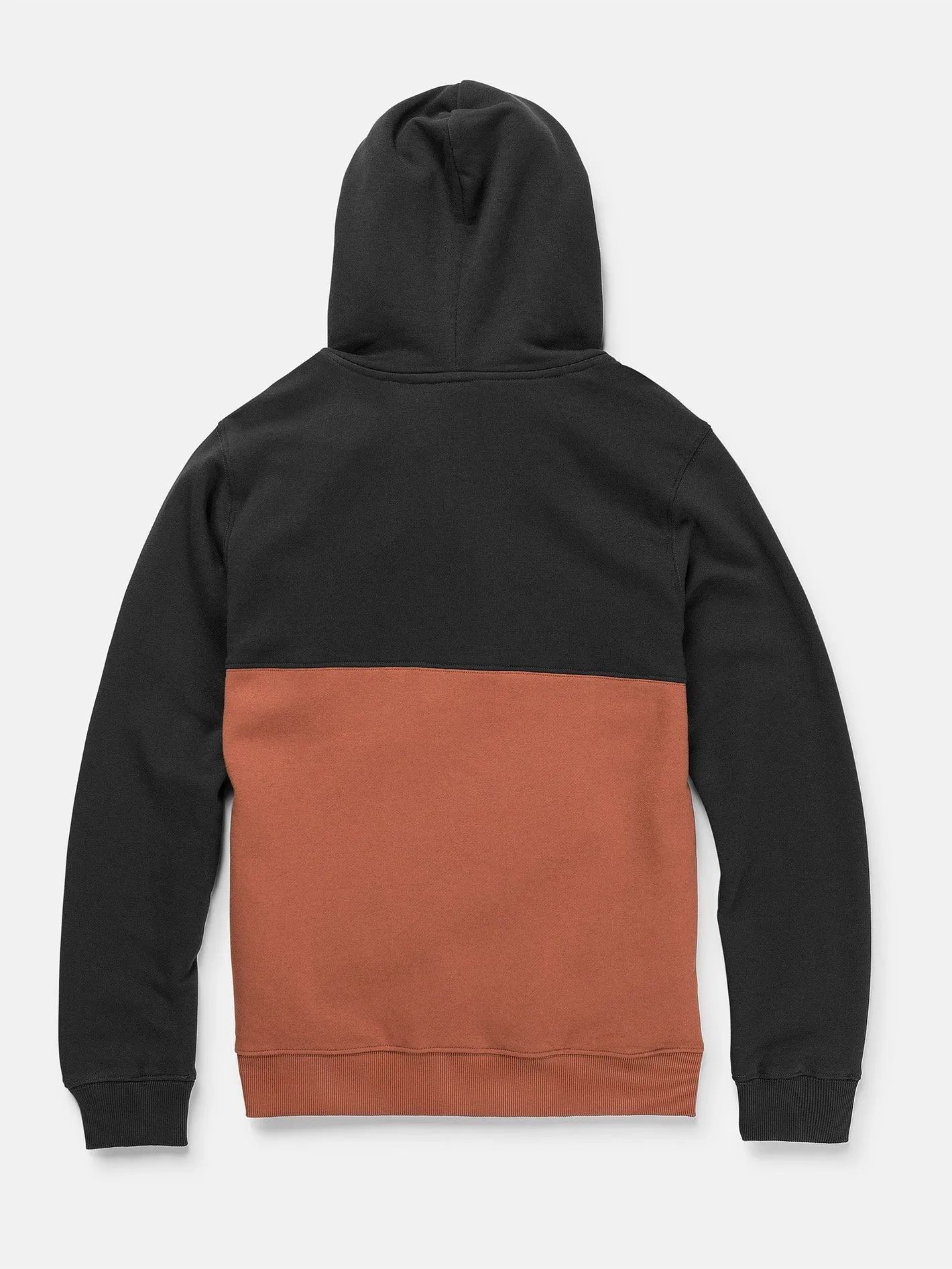 Big Boys Divided Hoodie - Rust