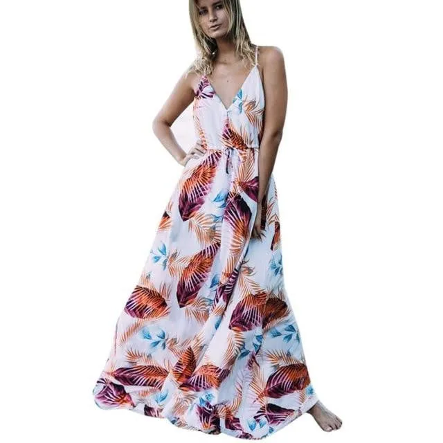 Boho Beach Maxi Summer Dress