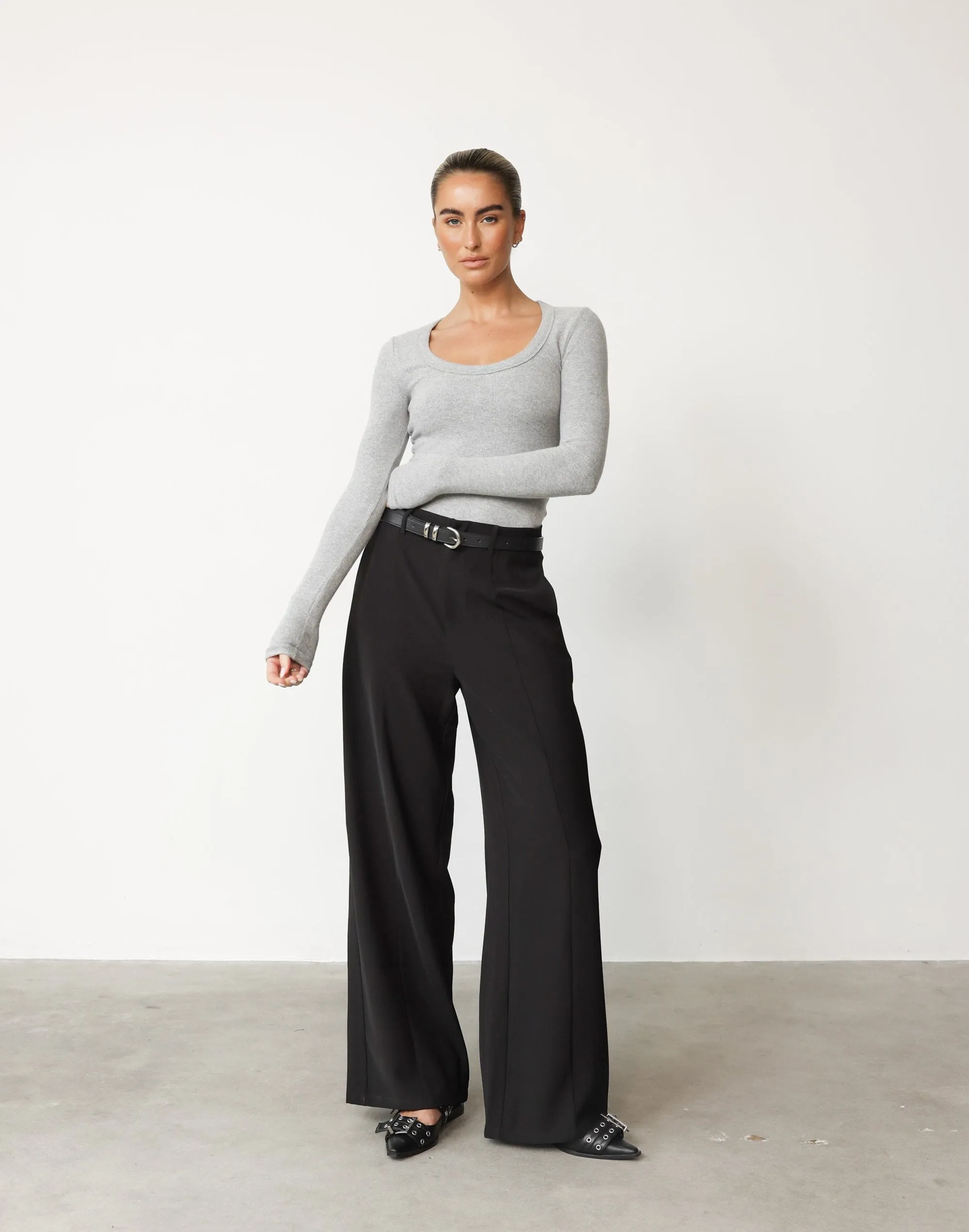 Brigitte Pants (Black)