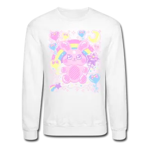 Bubblegum Bunny Unisex Crewneck Sweatshirt