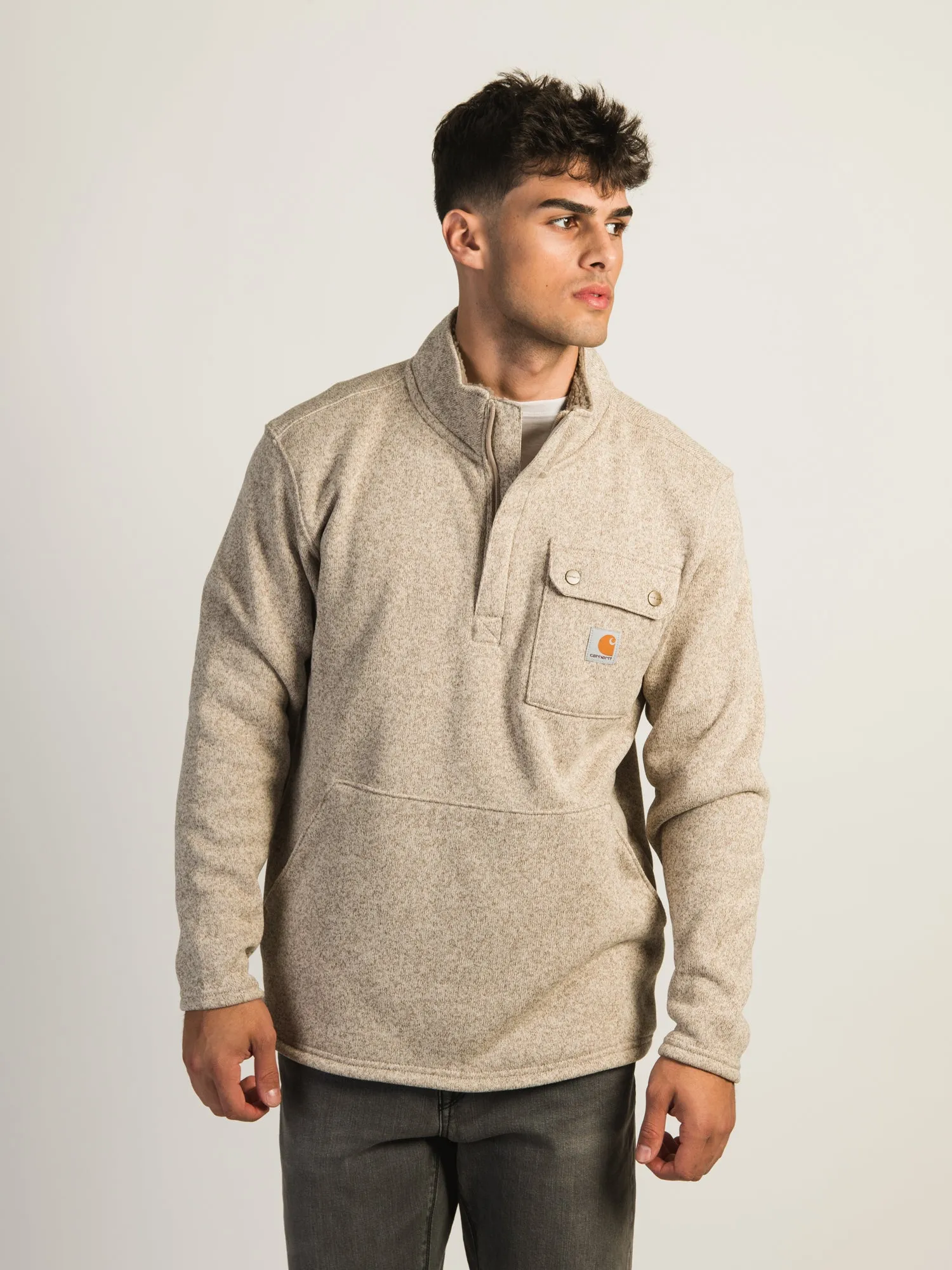 CARHARTT RELAXED FIT MIDWEIGHT QUARTER ZIP FLEECE