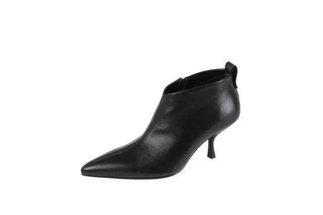 Carolyn Low Ankle Boots