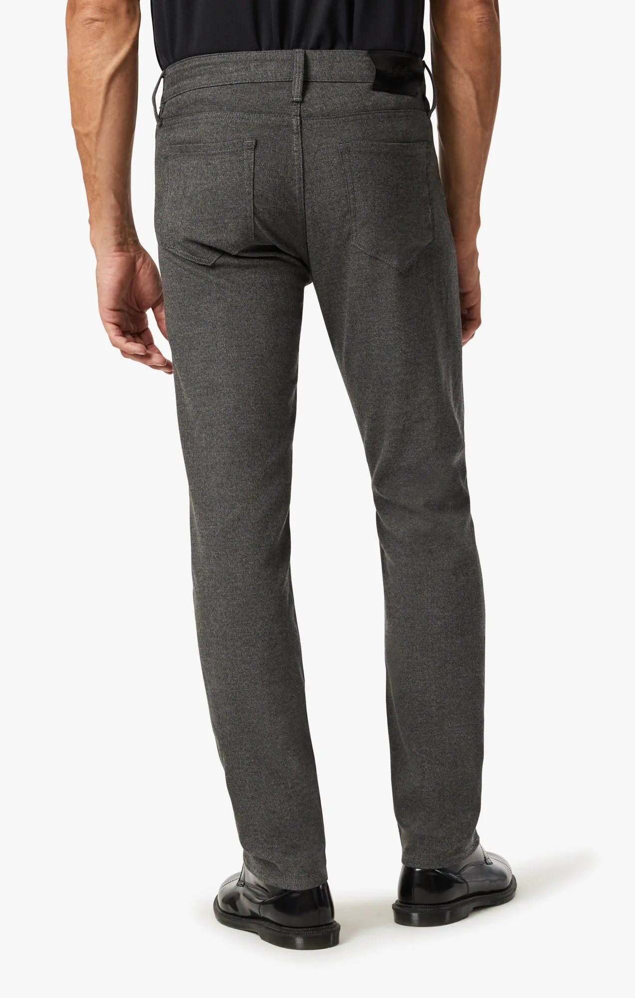 Charisma Relaxed Straight Pants In Grey Elite