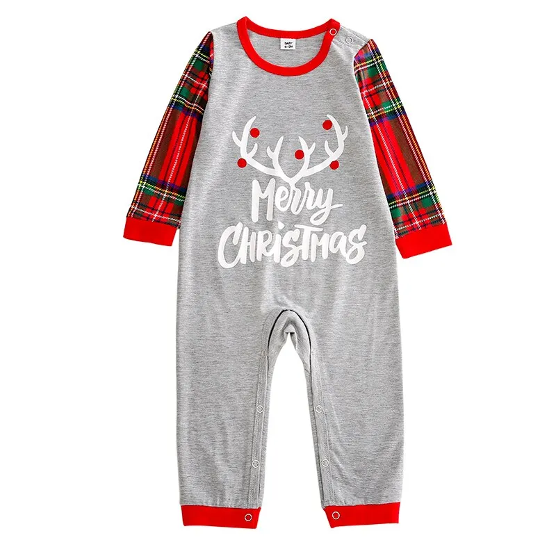 Christmas Pajamas Matching Family Pyjamas  Mommy and Me Clothes Outfits Tops Pants Father Mother Children Sleepwear