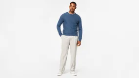 Comfort Khakis, Pleated, Relaxed Fit