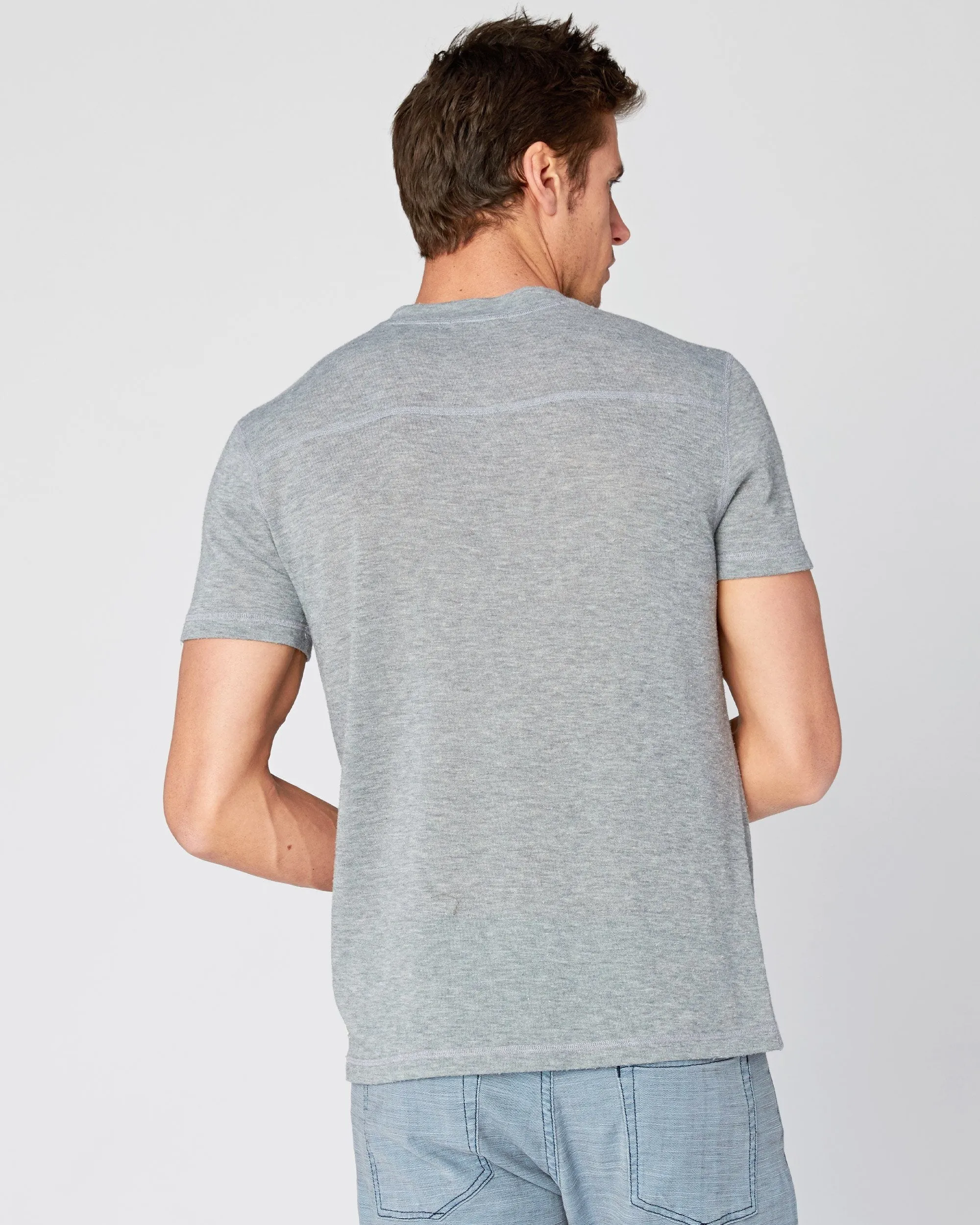 Crane Short Sleeve Henley