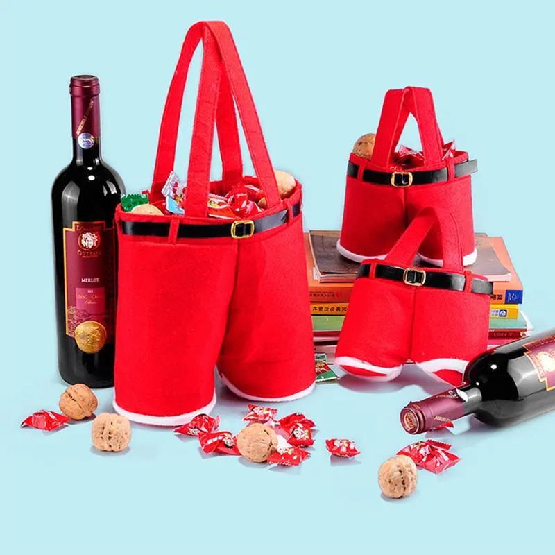 Creative Santa Pants Gift Bags