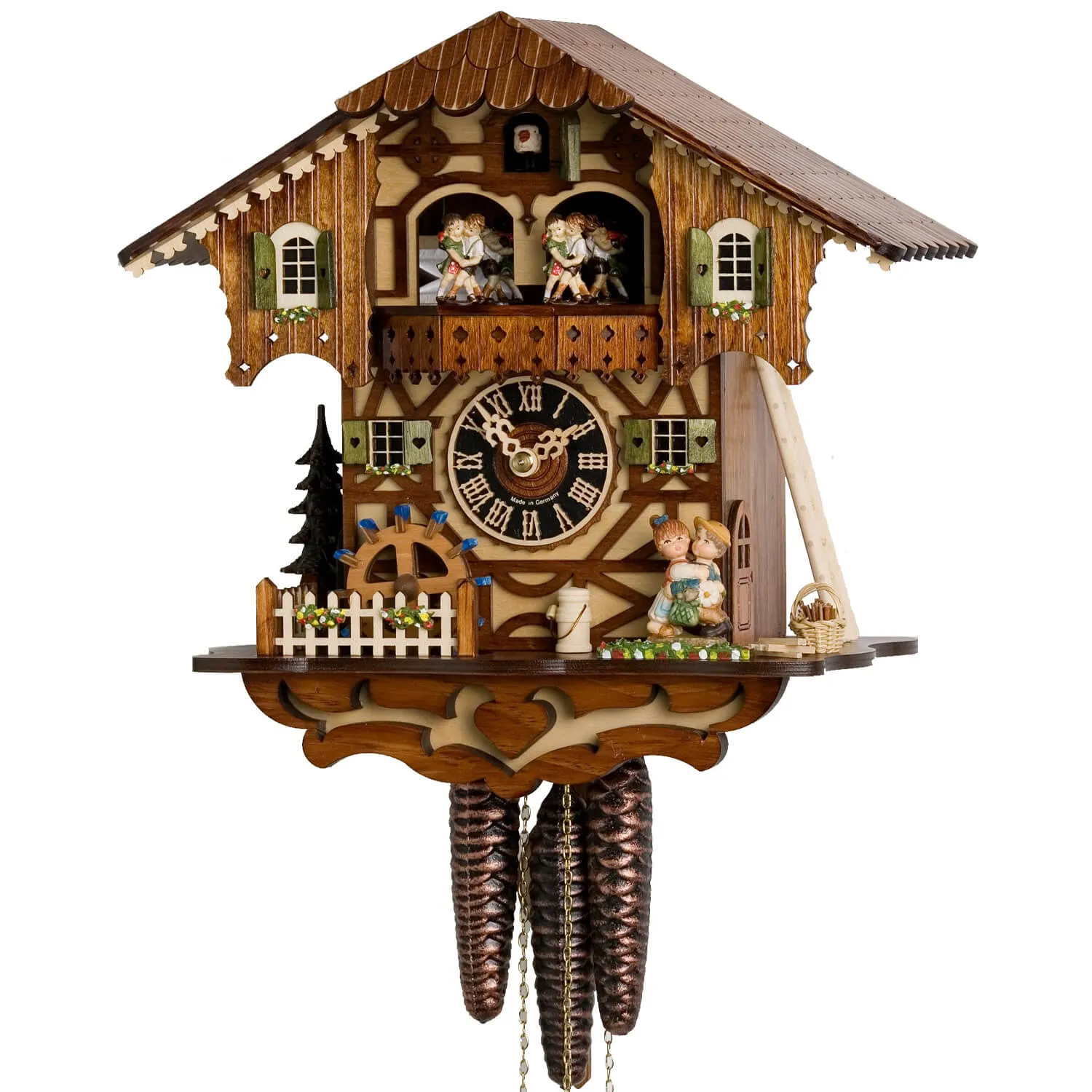 Cuckoo Clock - 1-Day Chalet With Kissing Couple - HÖNES