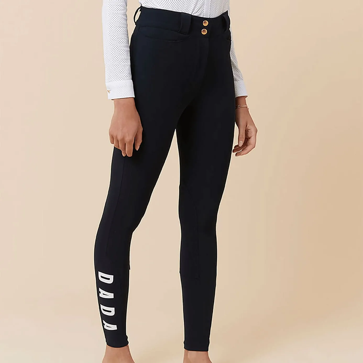 Dada Sport Chacco High Waist Breeches - Navy