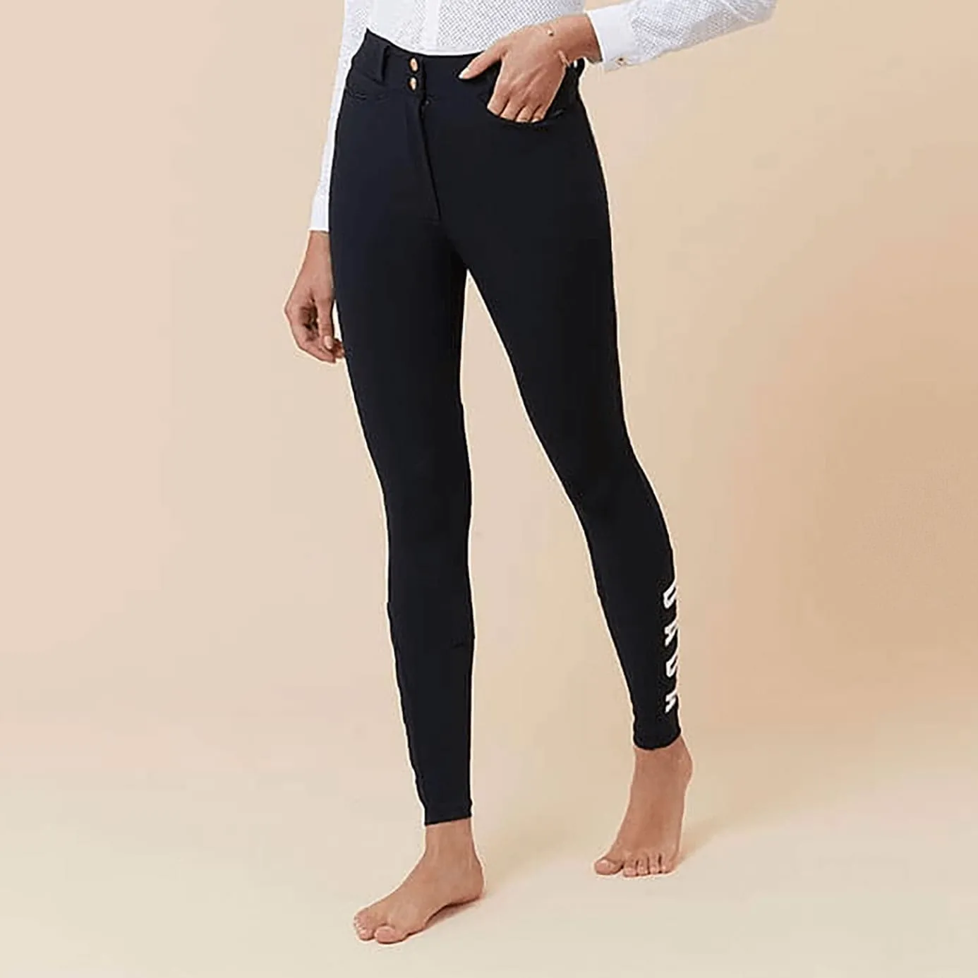 Dada Sport Chacco High Waist Breeches - Navy