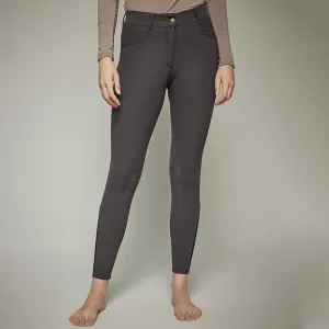 Dada Sport Gerry Knee Grip Breeches - Dark Brown