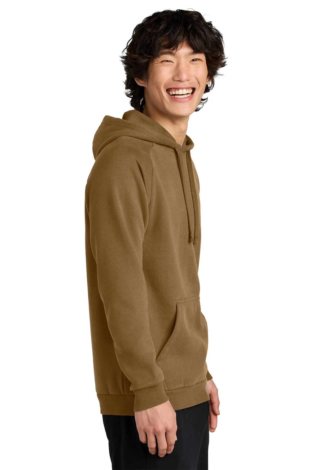 District Cloud Fleece Custom Hoodies, Duck Brown