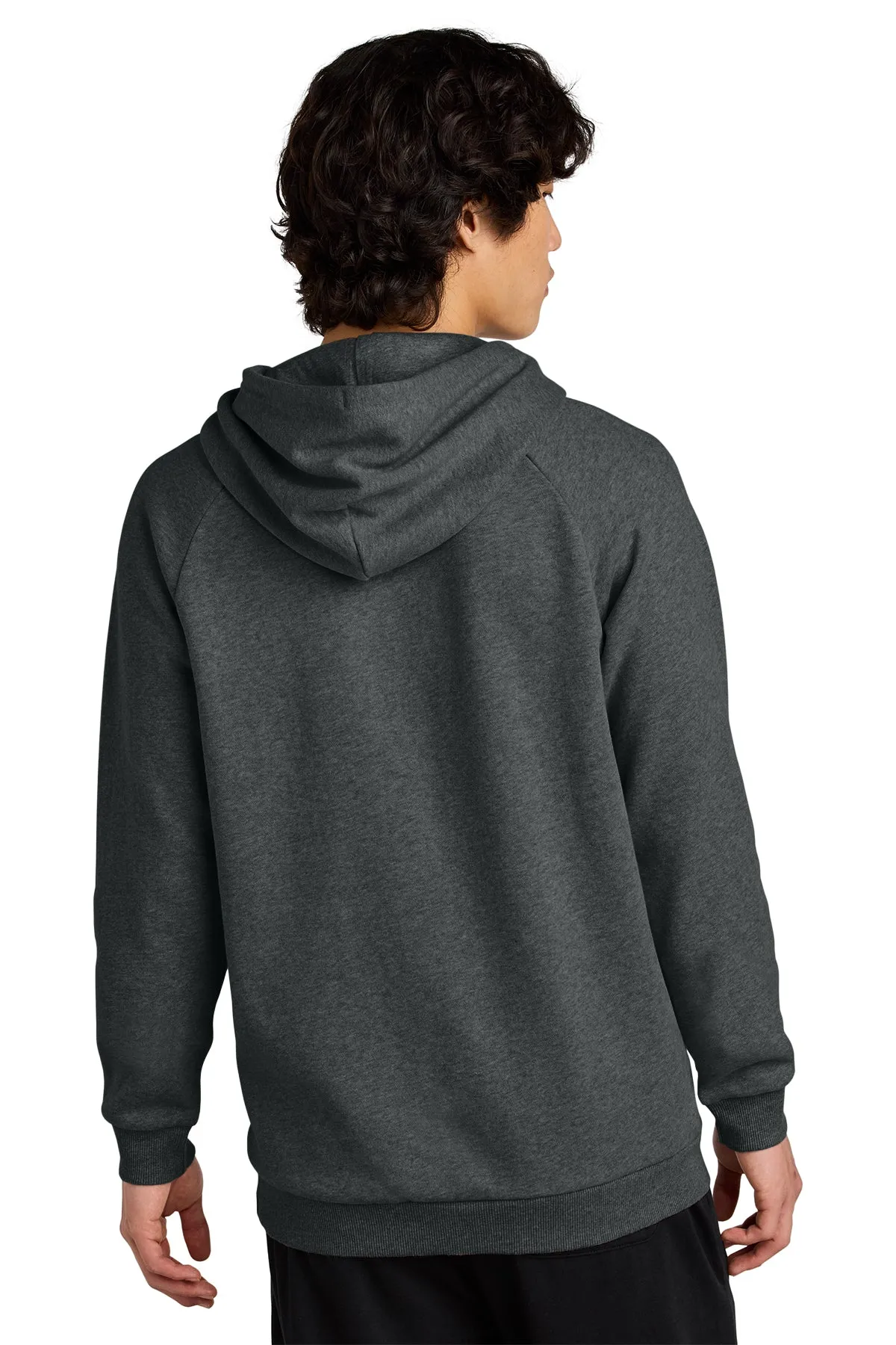 District Cloud Fleece Custom Hoodies, Heathered Charcoal