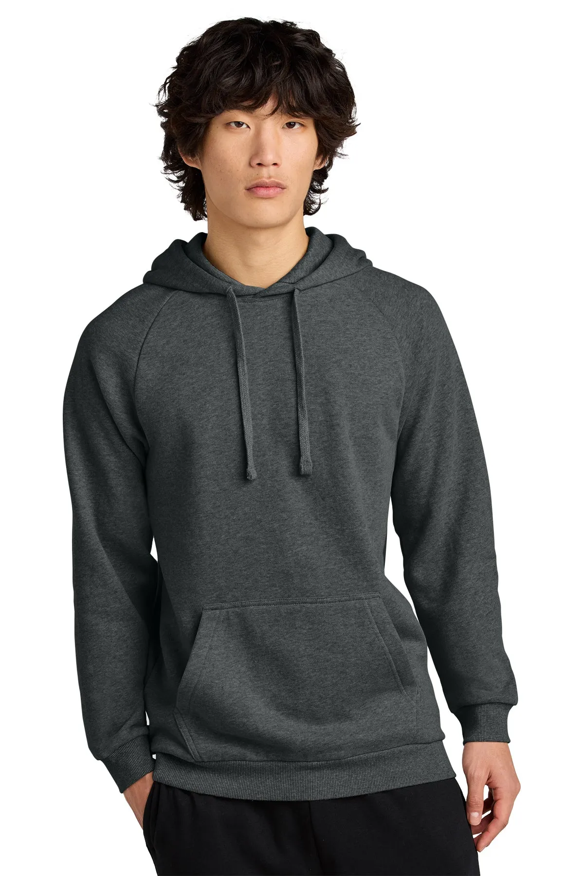 District Cloud Fleece Custom Hoodies, Heathered Charcoal