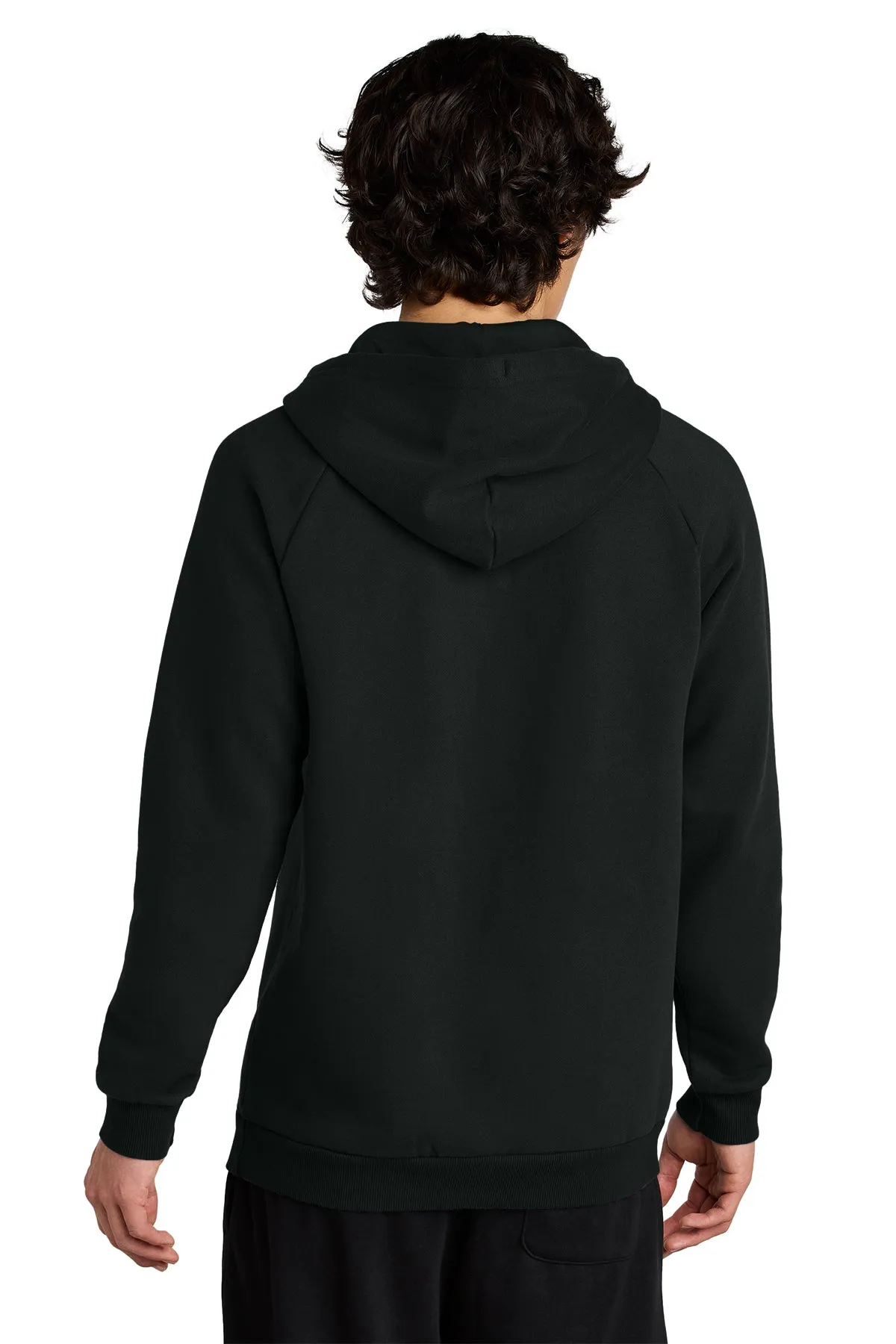 District Cloud Fleece Custom Hoodies, Jet Black