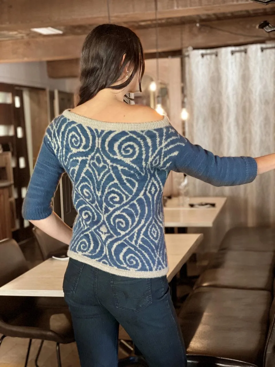 DOLCE COLORWORK pullover - KNITTING KIT