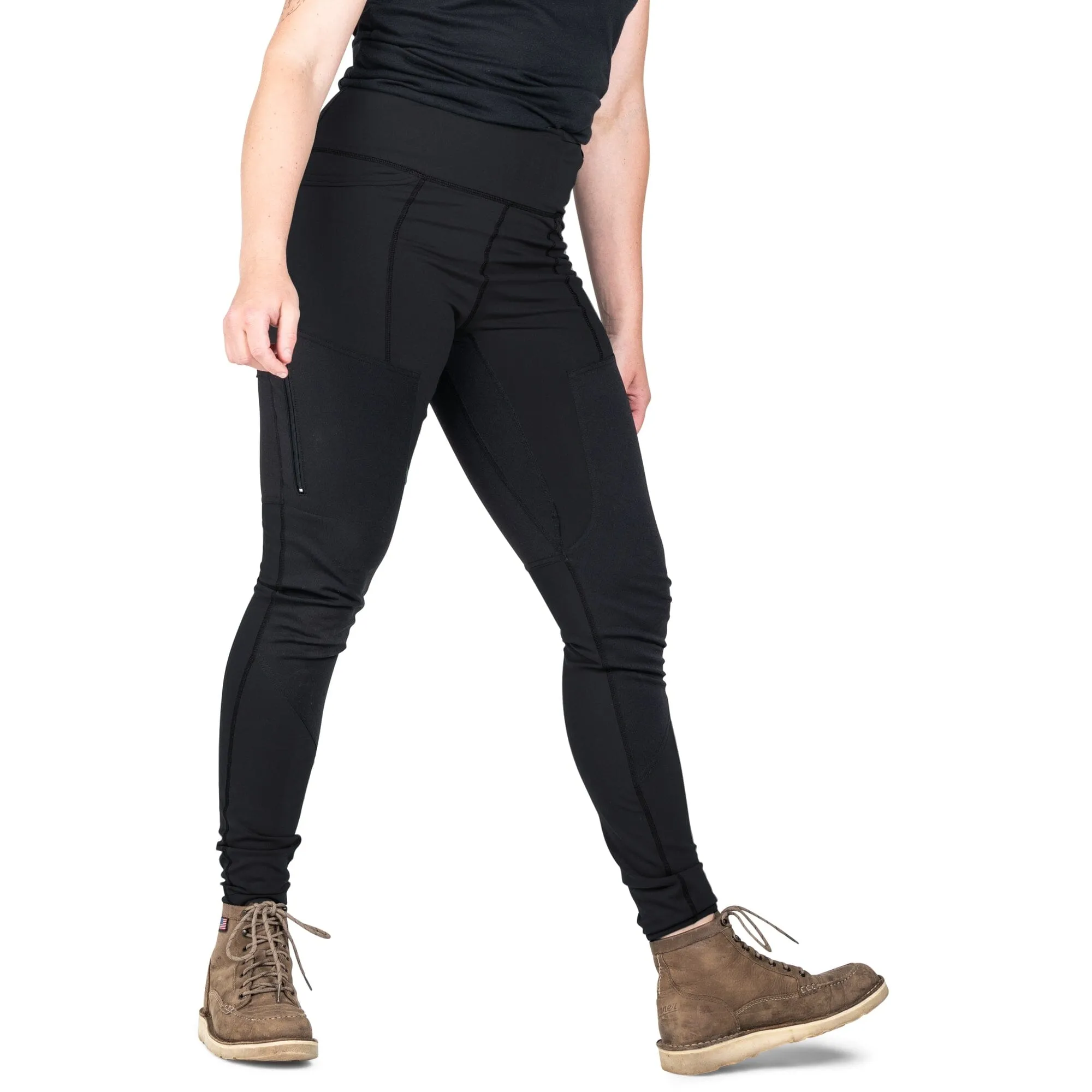 Dovetail Women's Field Utility High-Rise Legging in Black