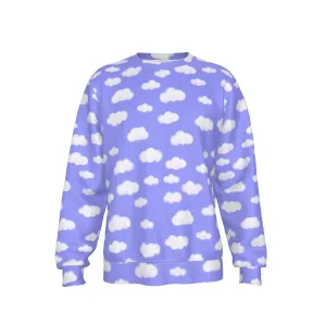 Dreamy Clouds Men's Sweatshirt (Periwinkle)