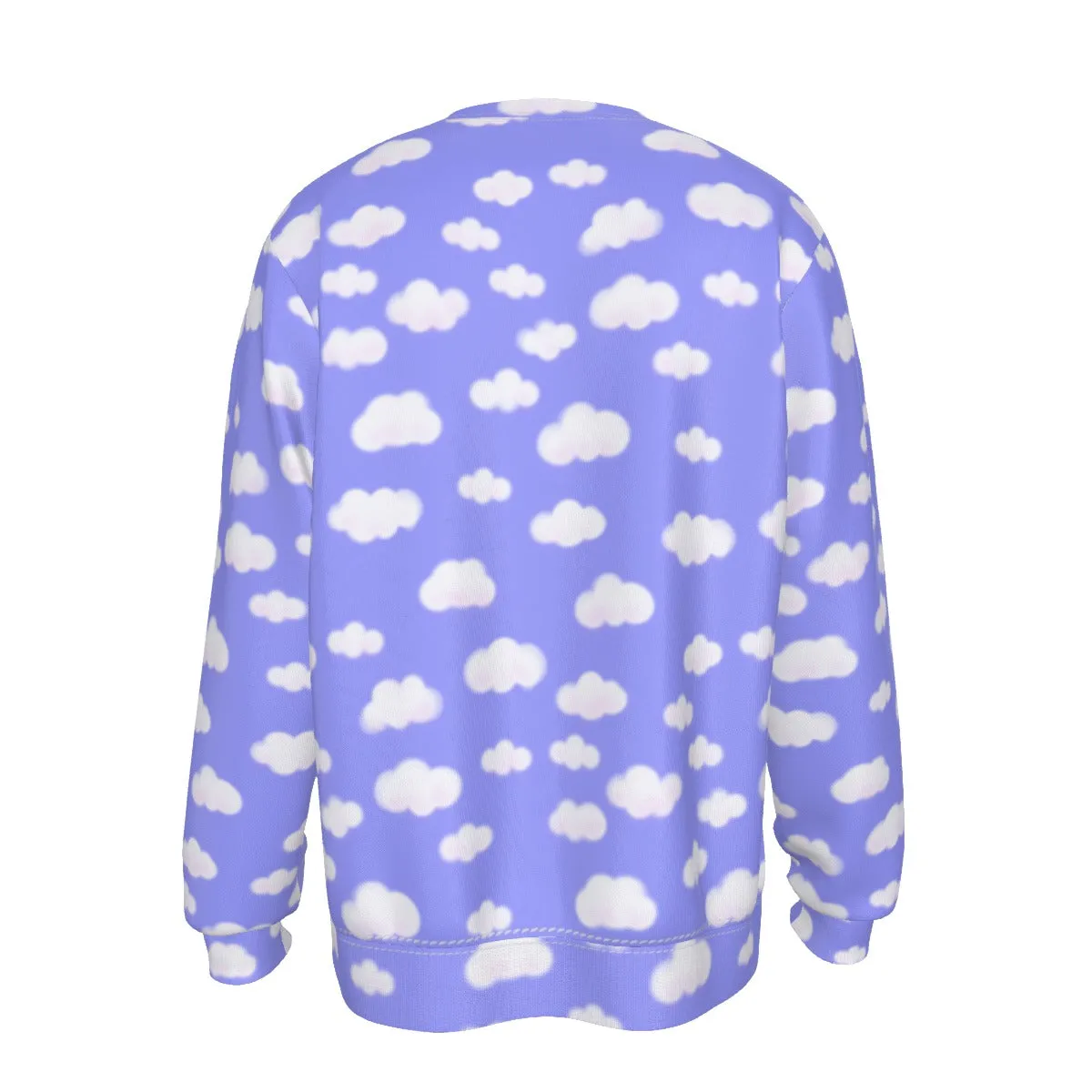 Dreamy Clouds Men's Sweatshirt (Periwinkle)