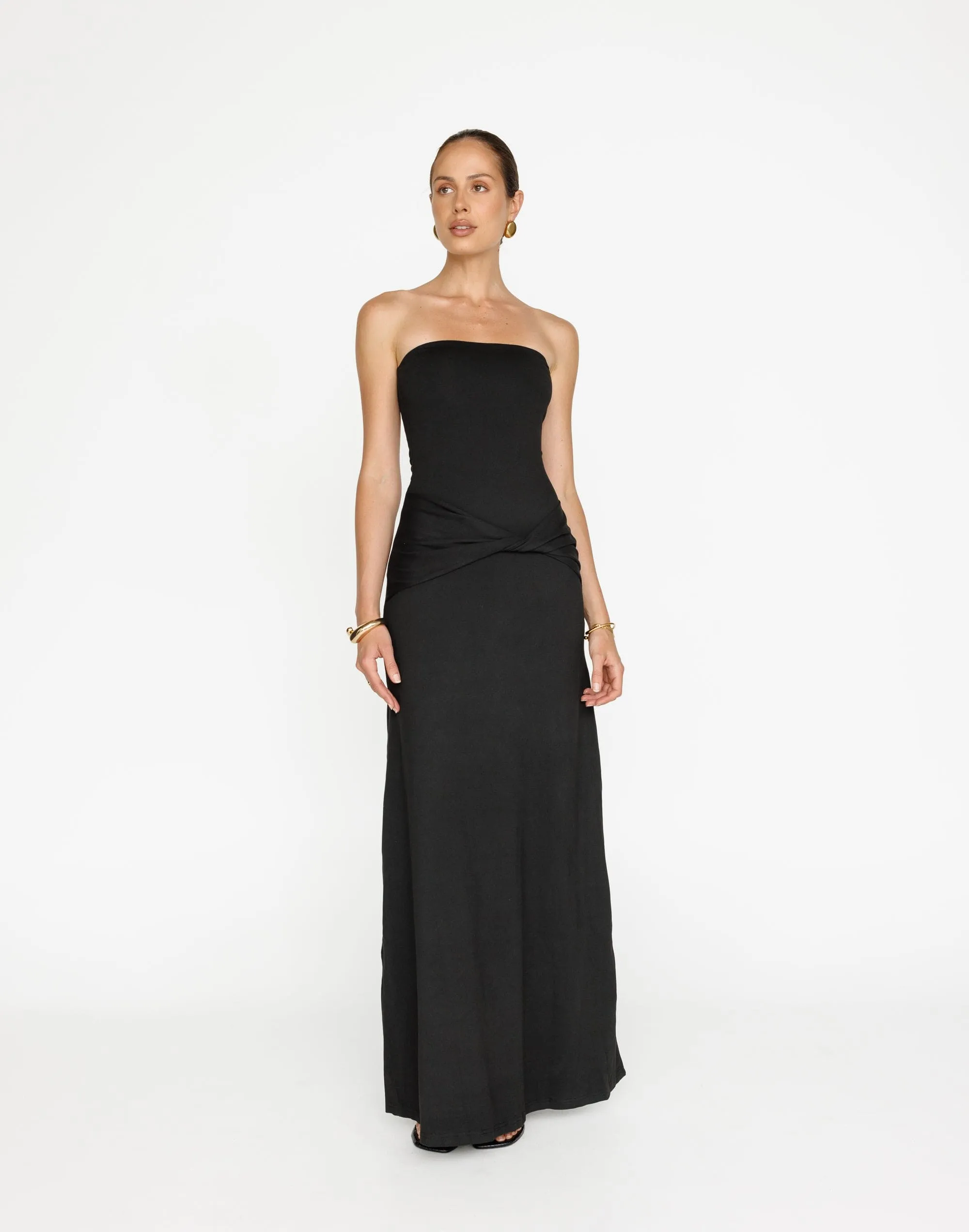 Edela Maxi Dress (Black)