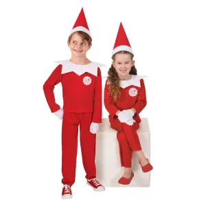 Elf On The Shelf Child Costume