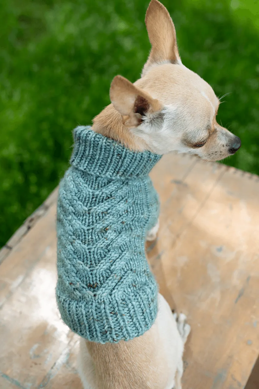 Engel Pullover | Dog Pattern