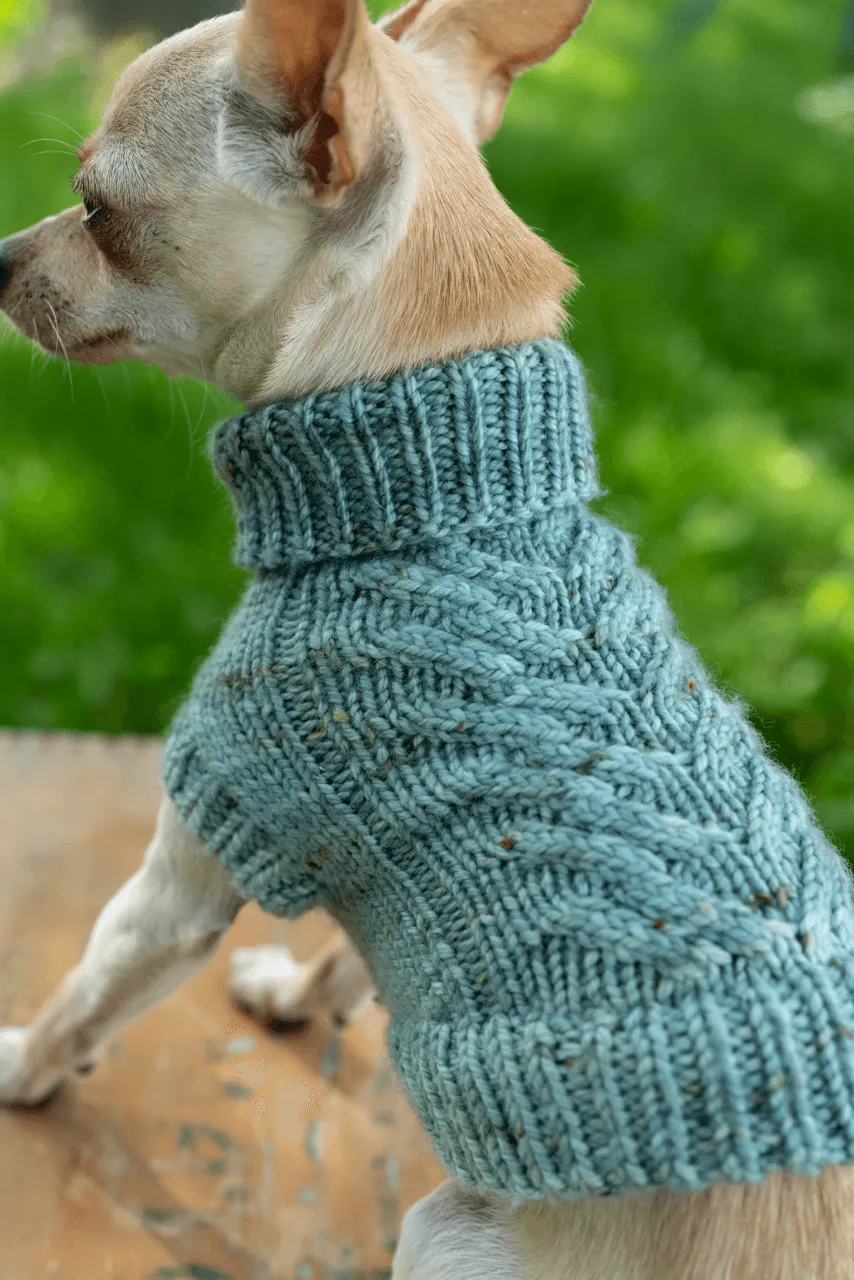 Engel Pullover | Dog Pattern