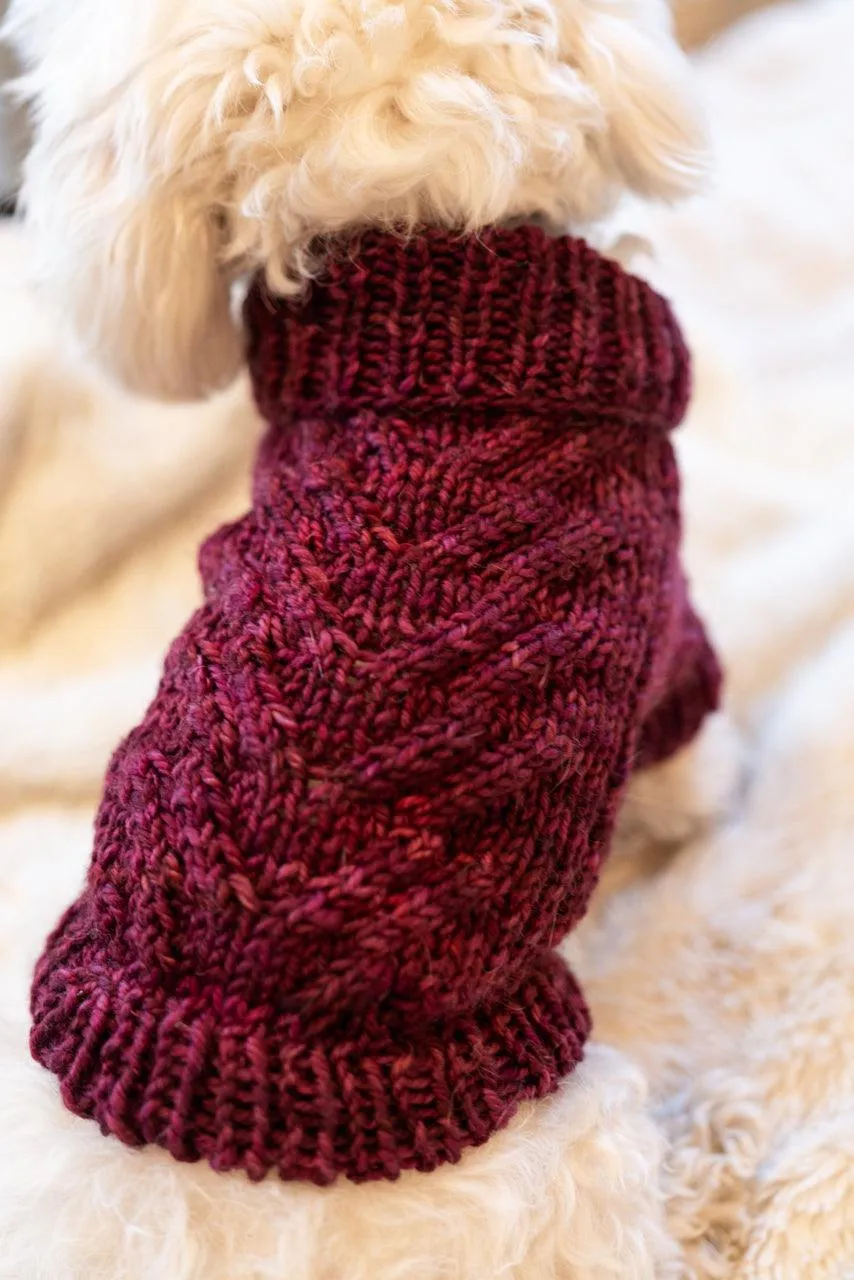 Engel Pullover | Dog Pattern