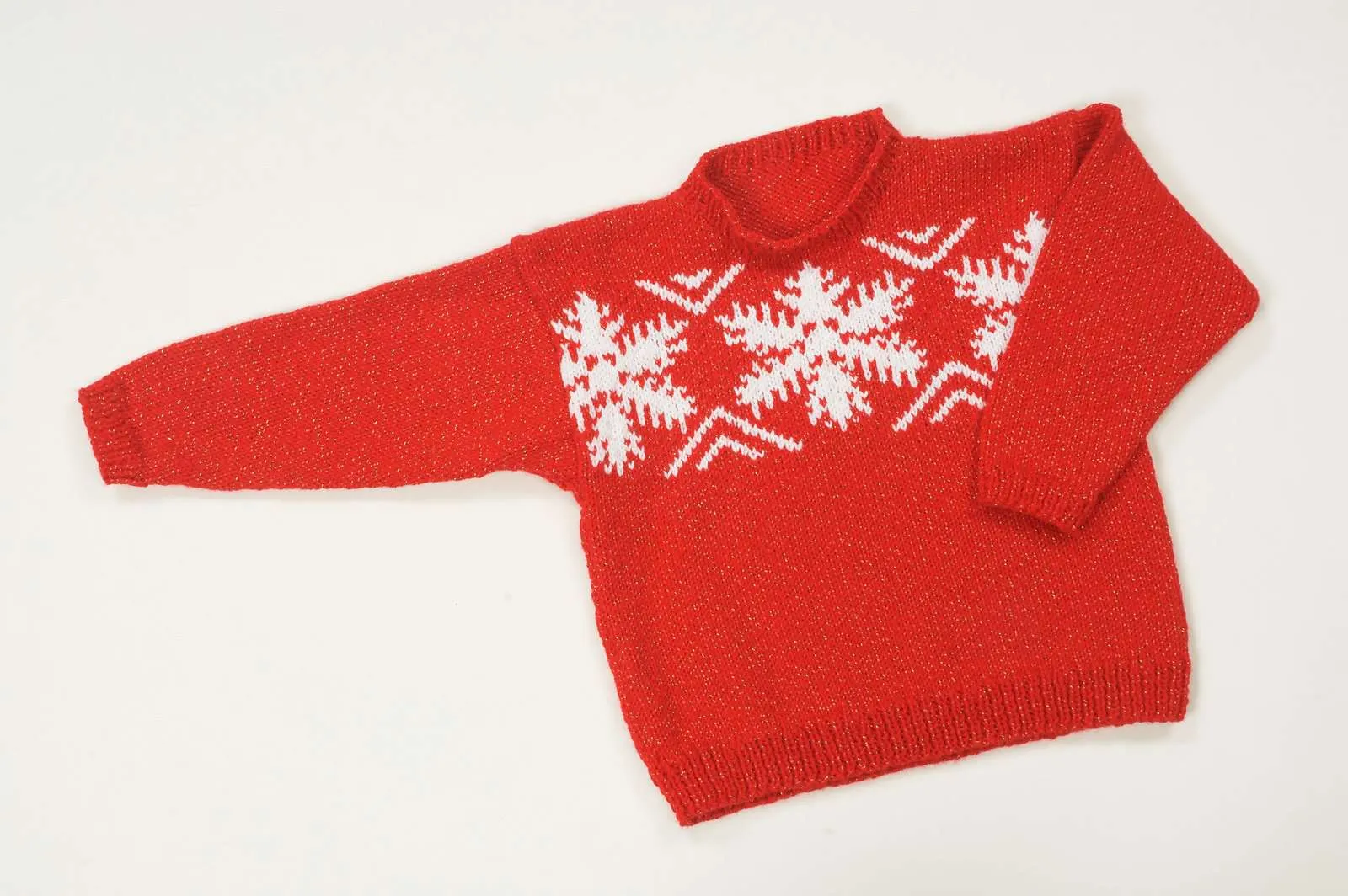 F839 Child's Fairisle Pullover by Plymouth Yarn