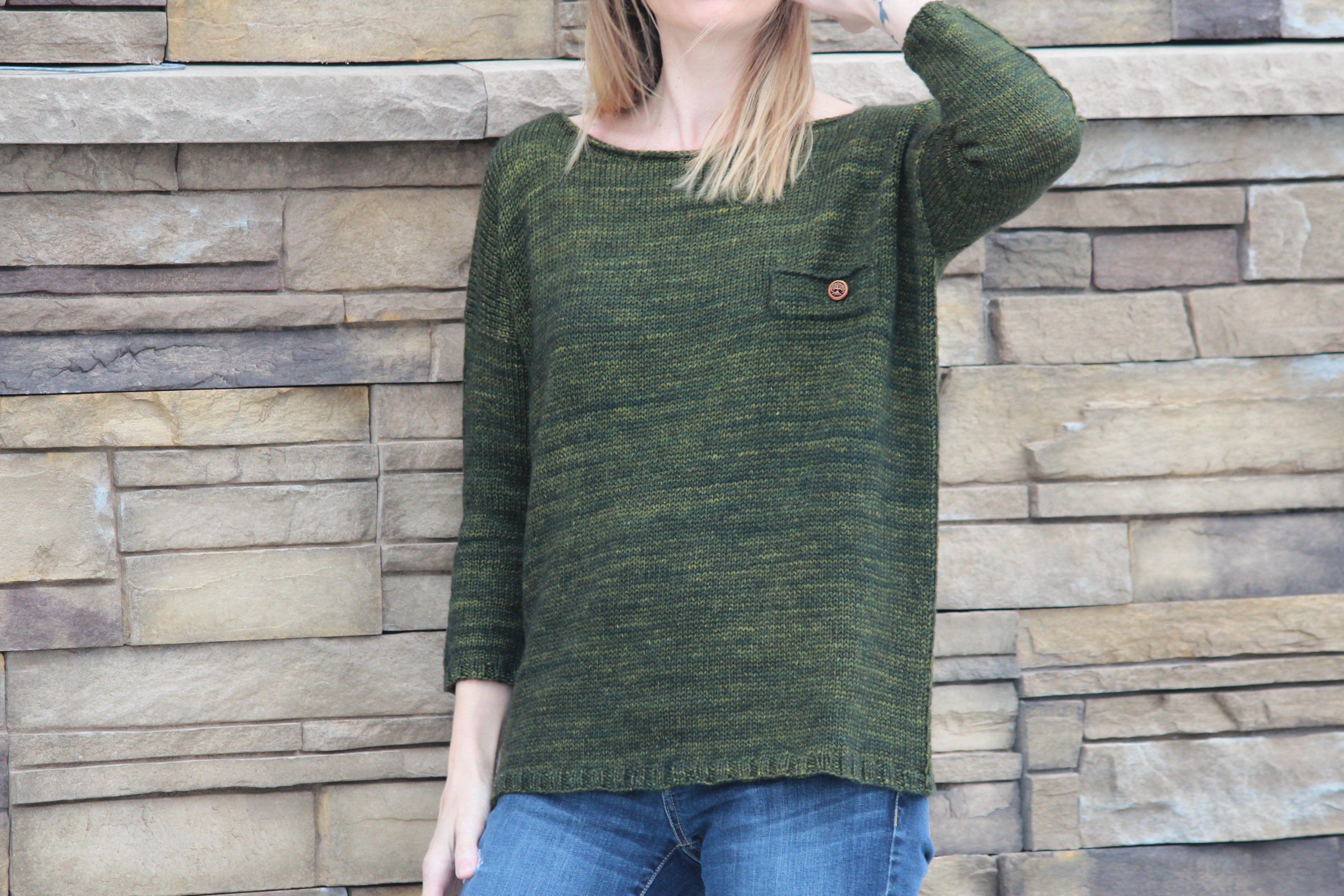 Favourite Pullover by Andrea Yetman | Knitting Pattern