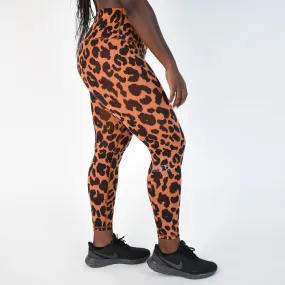 FLEO El Toro 25" Leopard Spice Leggings (Romey Free)