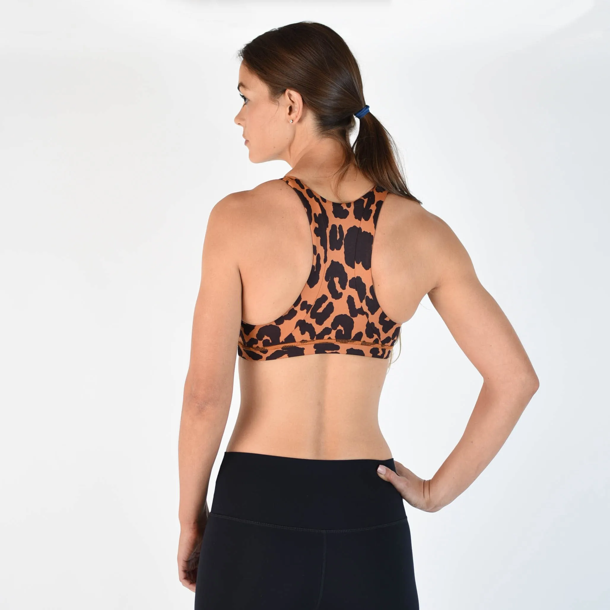 FLEO Jourdaine Sports Bra - Leopard Spice