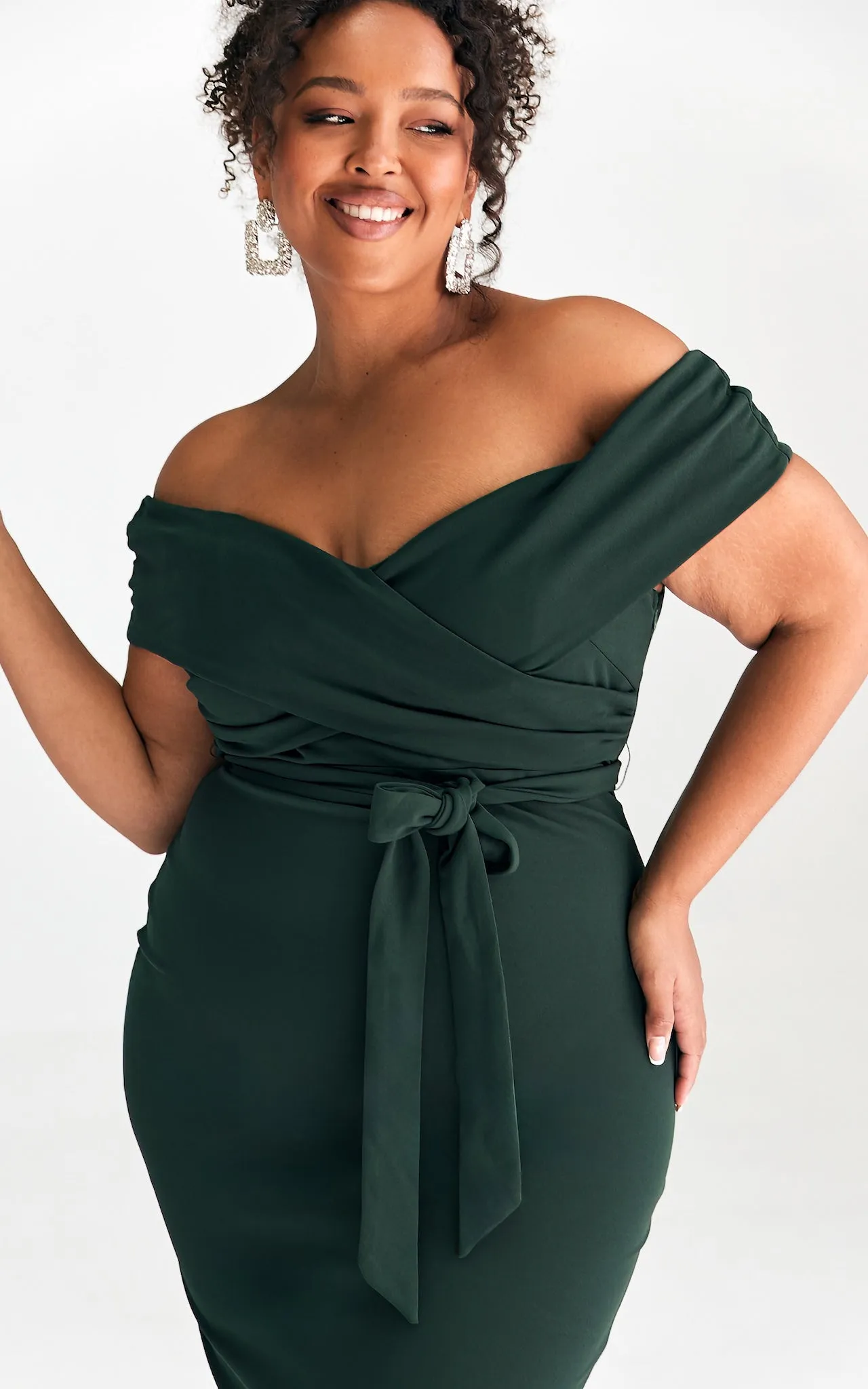 Florencia Dress - Emerald