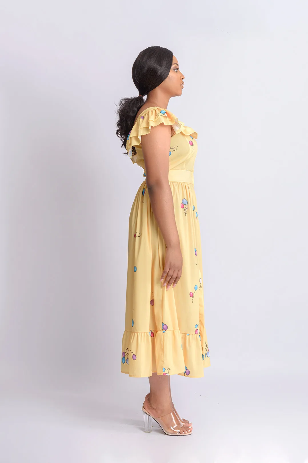 FRANCINE DRESS - YELLOW