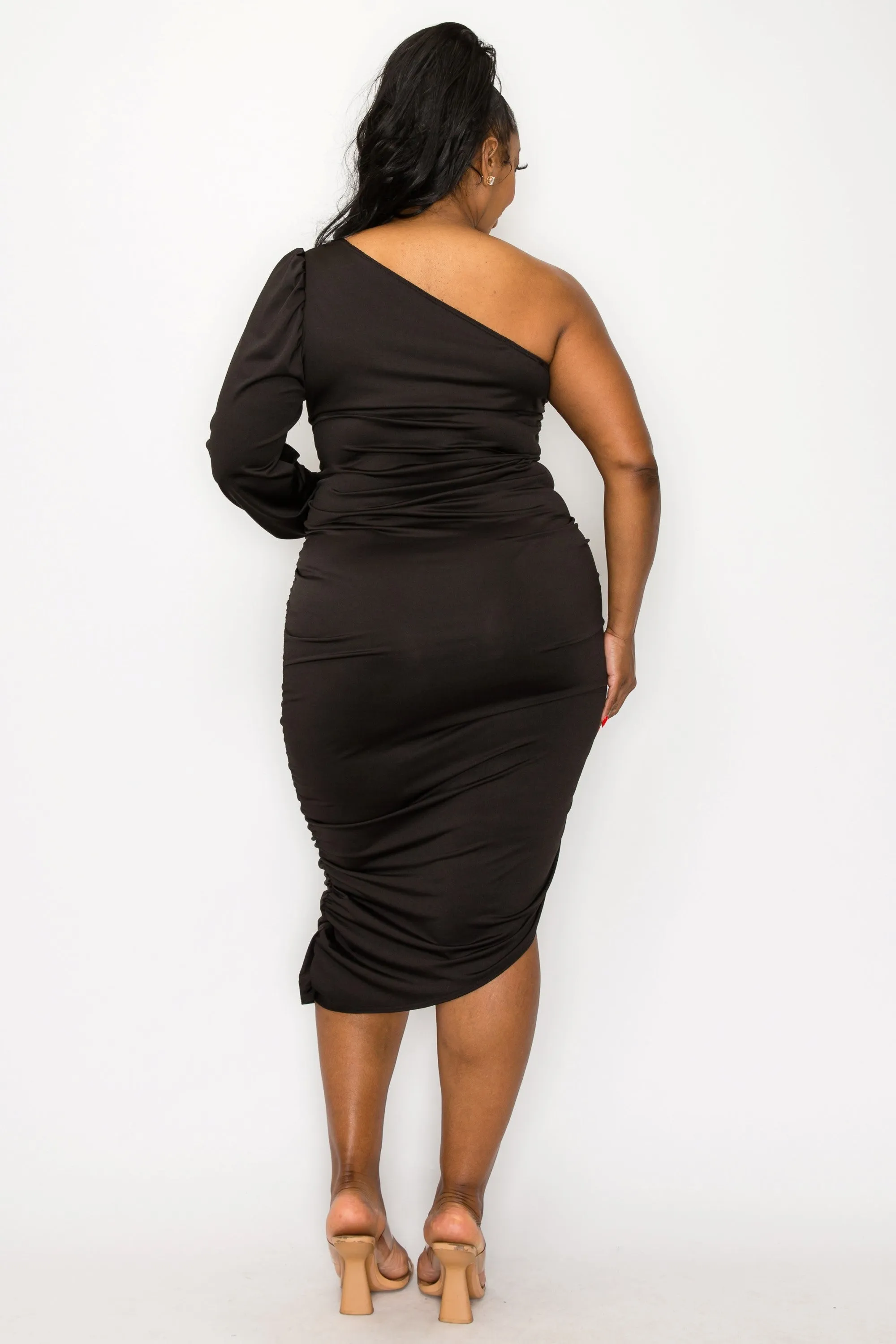 Gaia Asymmetrical Bodycon Dress