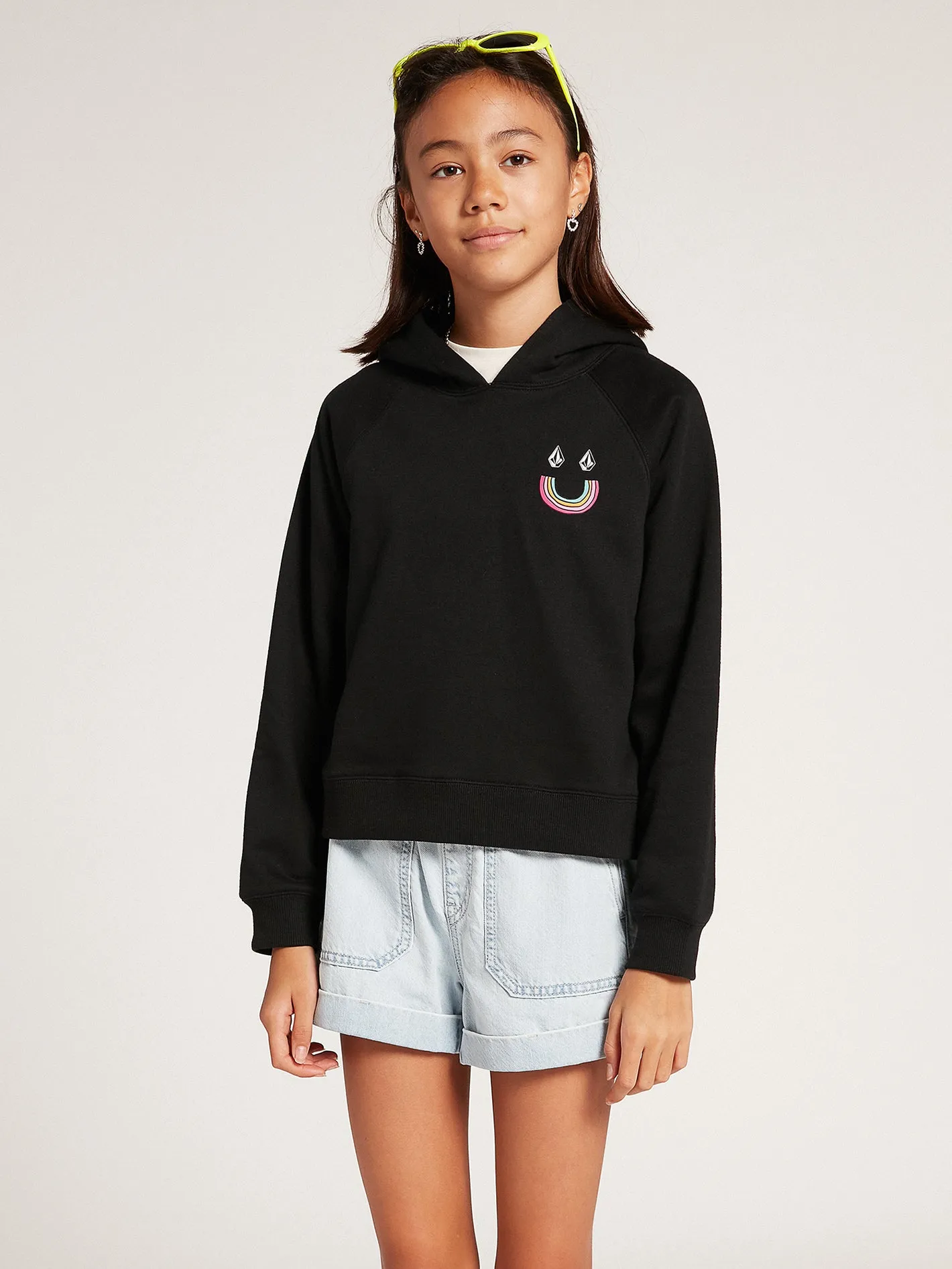 Girls Truly Stokin Hoodie - Black